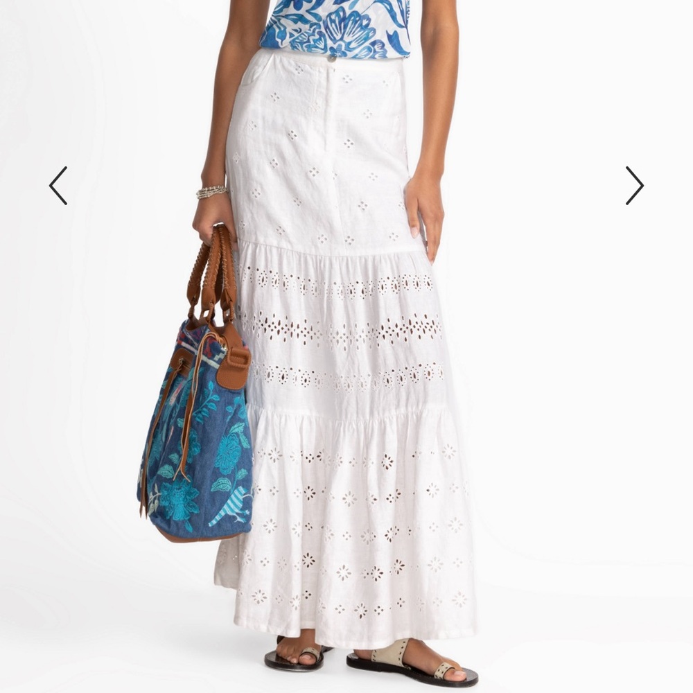 Johnny Was Cielito Tiered Skirt - Picture 3 of 9